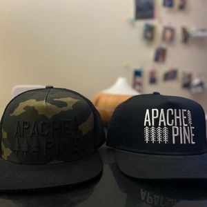 Two Apache Pine hats
